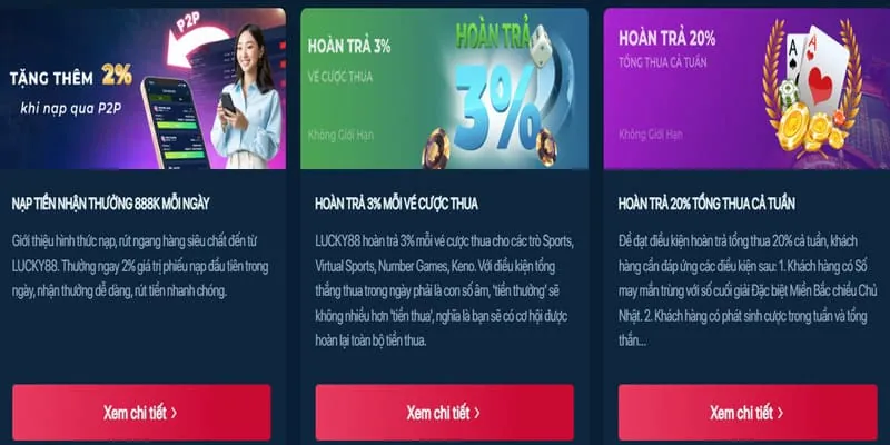 Giao diện an toàn và hỗ trợ khách hàng lk68vip